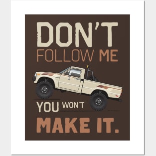 Don't Follow Me Posters and Art